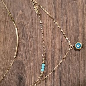 Layered necklace